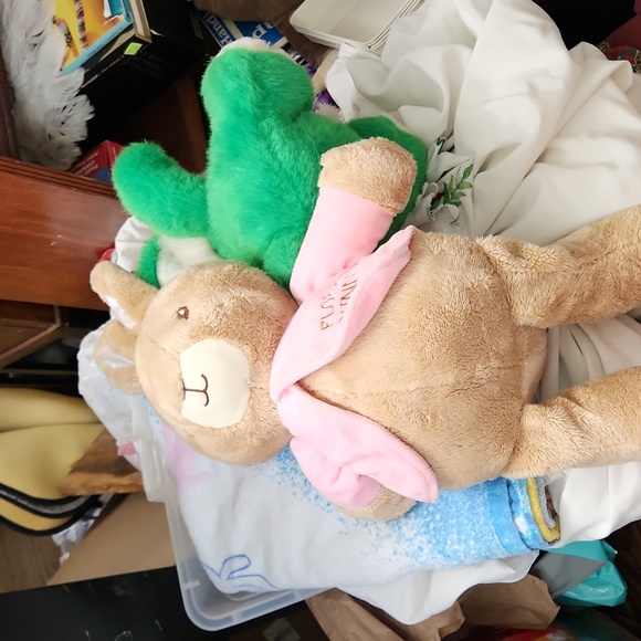 Beatrix Potter Peter Rabbit 2019 Kid Preferred Flopsy Bunny Stuffed Plush 18" - Picture 1 of 3